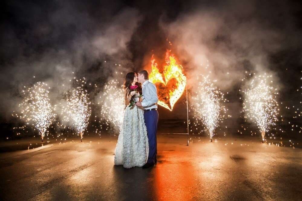 Warm intimate couple portrait love story