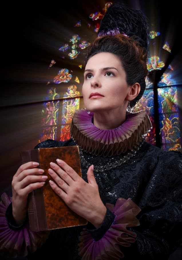 Studio fashion portrait photography